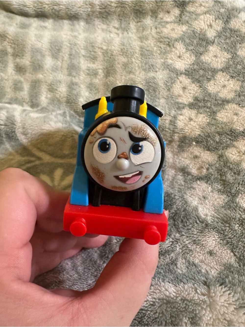 Thomas & Friends Blue Engine Toy - Red and Blue Kids Train